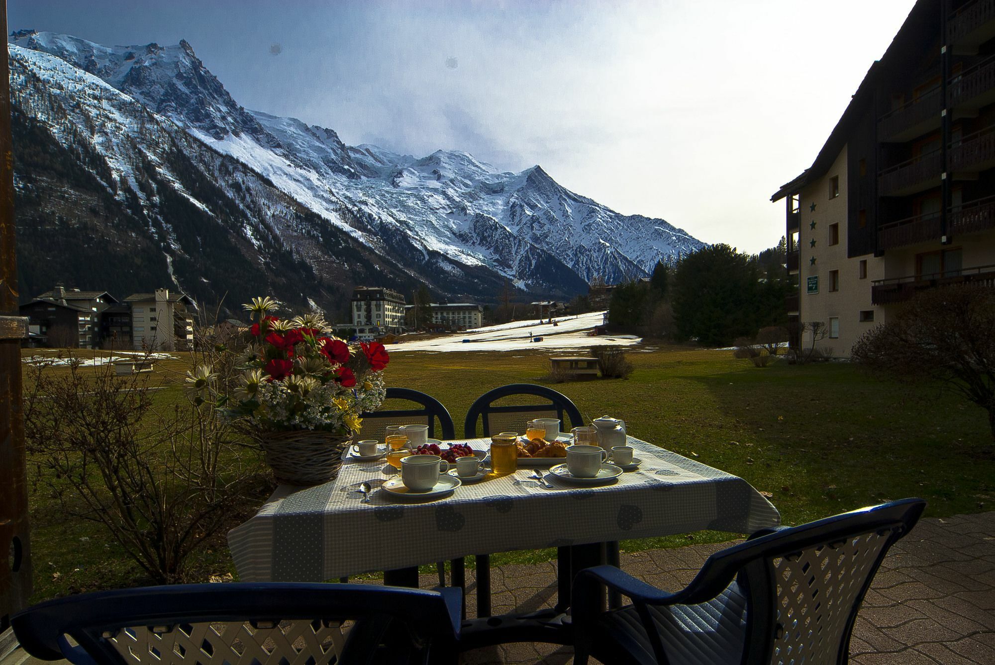 Front Ski Slope Chamonix Apartment Dış mekan fotoğraf