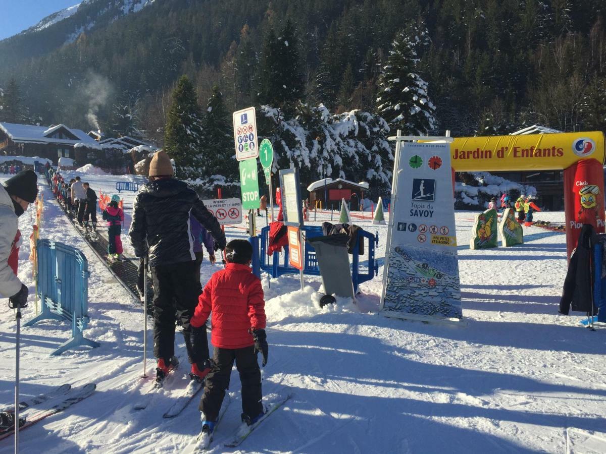 Front Ski Slope Chamonix Apartment Dış mekan fotoğraf
