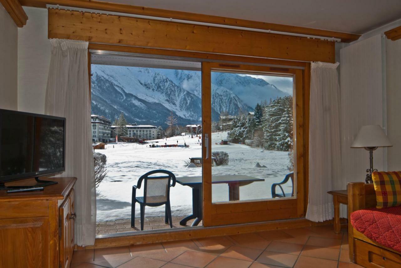 Front Ski Slope Chamonix Apartment Dış mekan fotoğraf