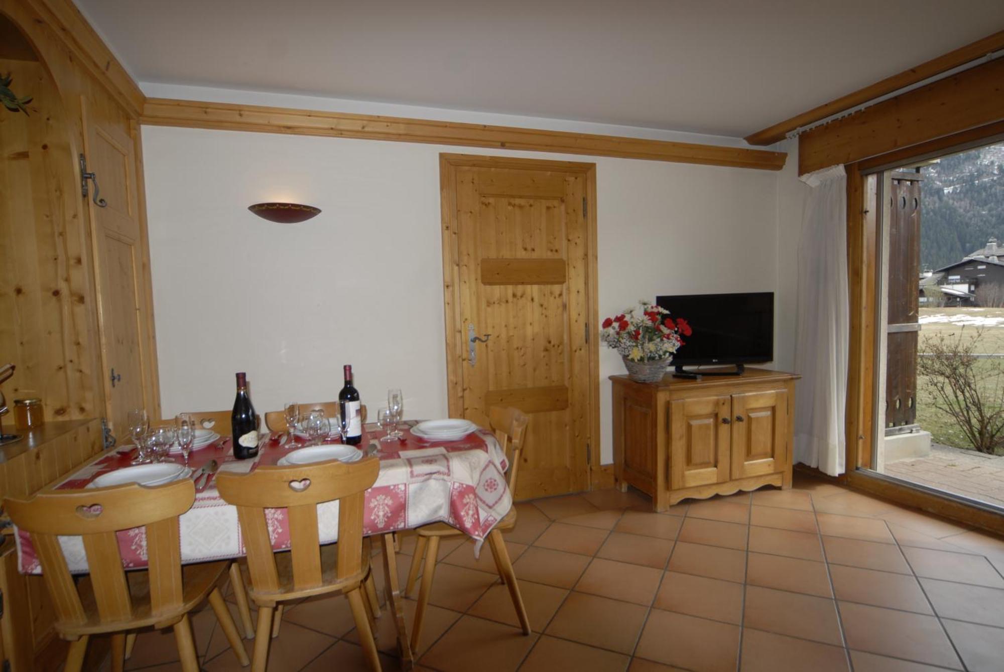 Front Ski Slope Chamonix Apartment Dış mekan fotoğraf