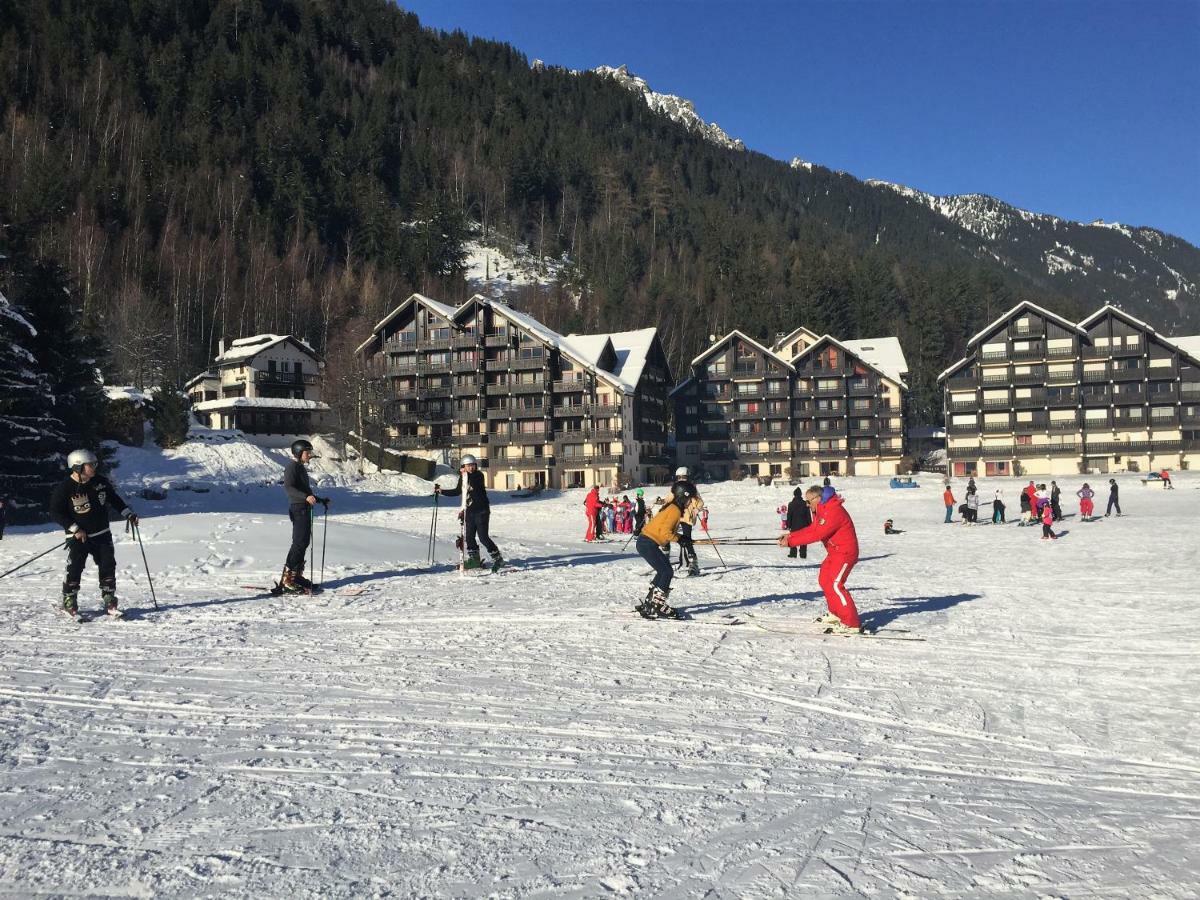 Front Ski Slope Chamonix Apartment Dış mekan fotoğraf