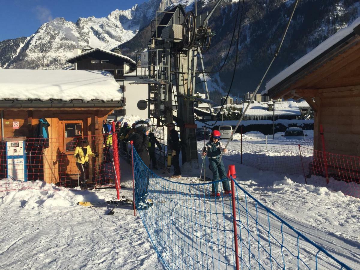 Front Ski Slope Chamonix Apartment Dış mekan fotoğraf