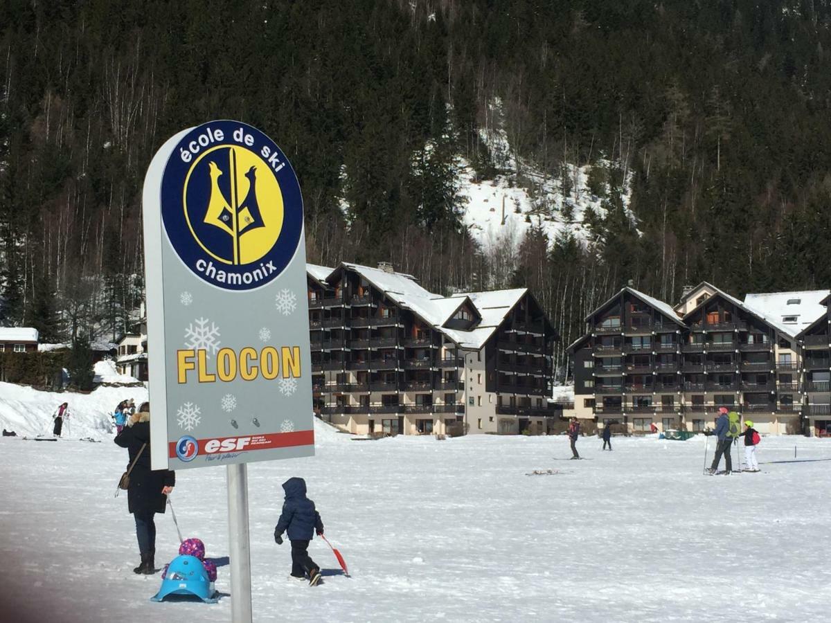 Front Ski Slope Chamonix Apartment Dış mekan fotoğraf