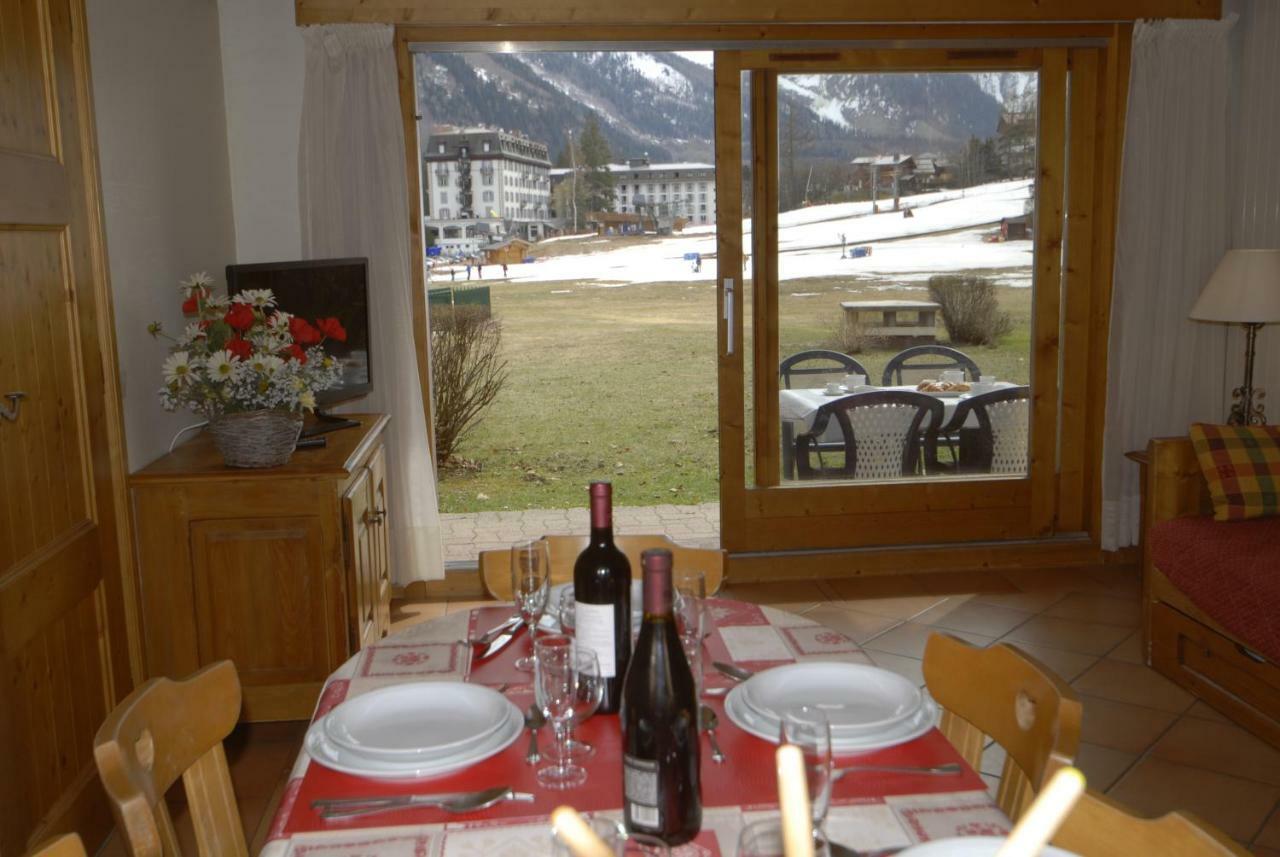 Front Ski Slope Chamonix Apartment Dış mekan fotoğraf