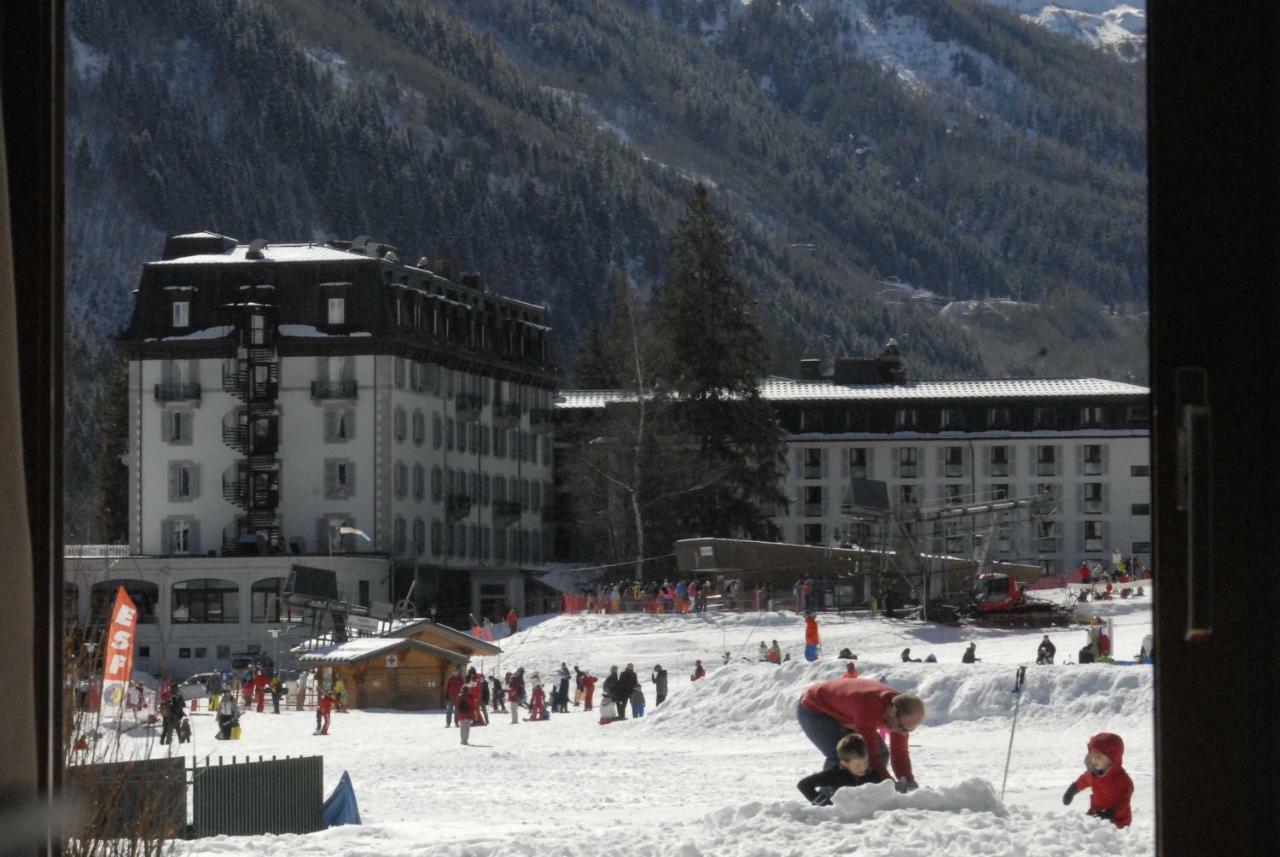 Front Ski Slope Chamonix Apartment Dış mekan fotoğraf