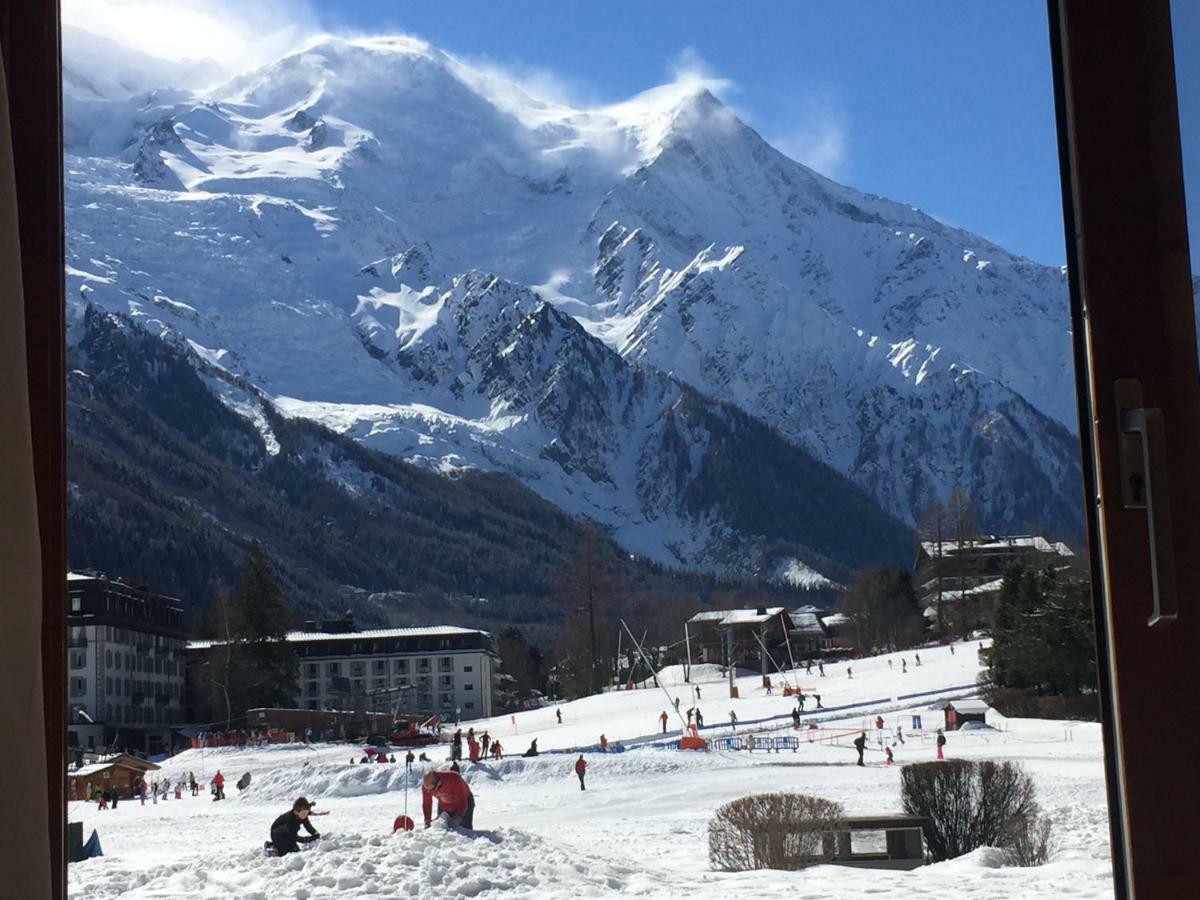 Front Ski Slope Chamonix Apartment Dış mekan fotoğraf