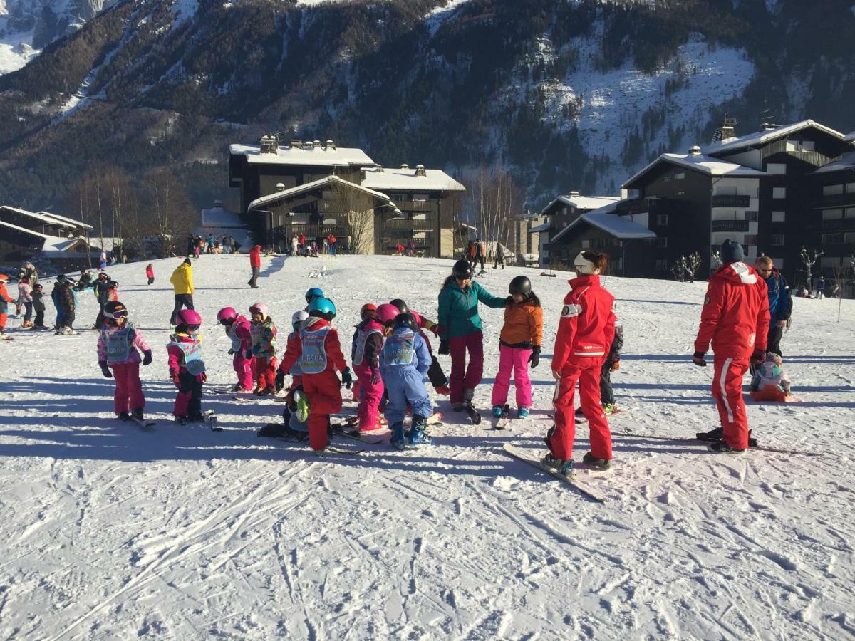 Front Ski Slope Chamonix Apartment Dış mekan fotoğraf