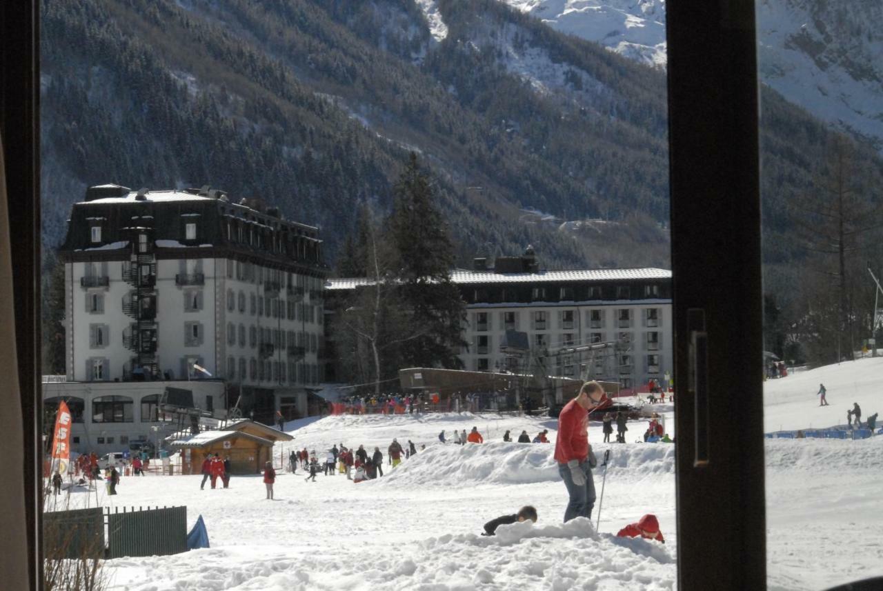 Front Ski Slope Chamonix Apartment Dış mekan fotoğraf